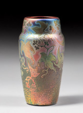 WELLER SICARD IRIDESCENT VASE