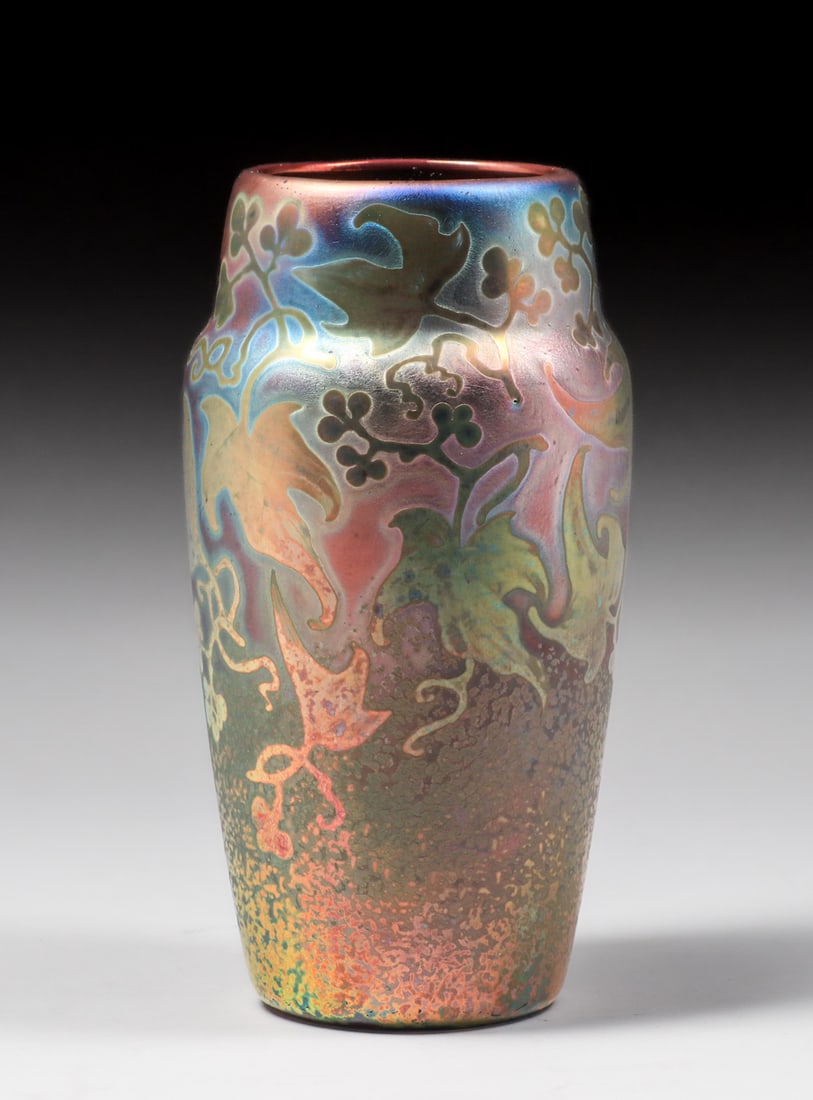 WELLER SICARD IRIDESCENT VASE