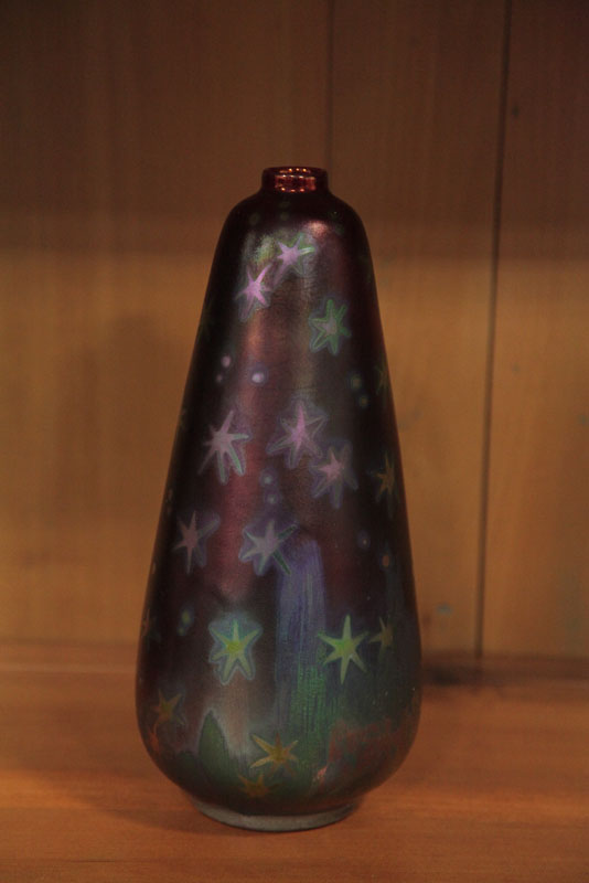 WELLER SICARD VASE. Tapered form