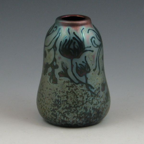 Weller Sicard vase with floral