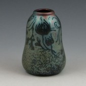 Weller Sicard vase with floral