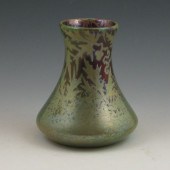 Weller Sicard vase with thistl