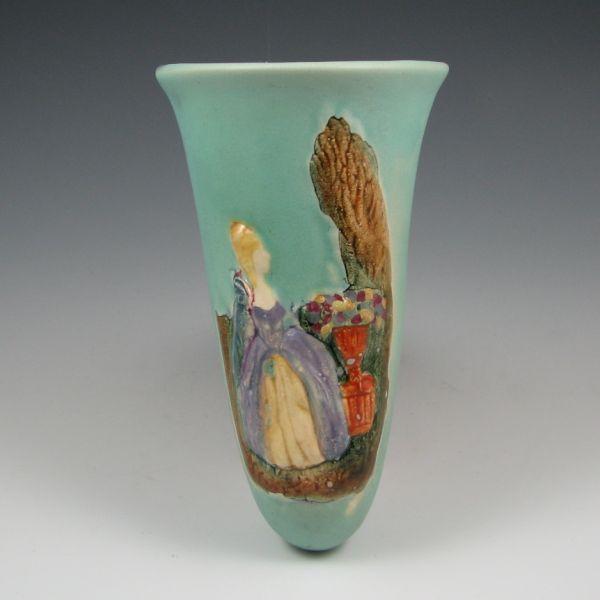 Weller wall pocket with Victorian