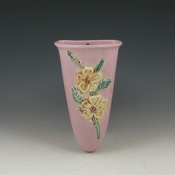 Weller Wall Vase purple 7 5/8''h