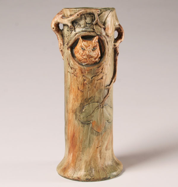 Weller Woodcraft art pottery vase