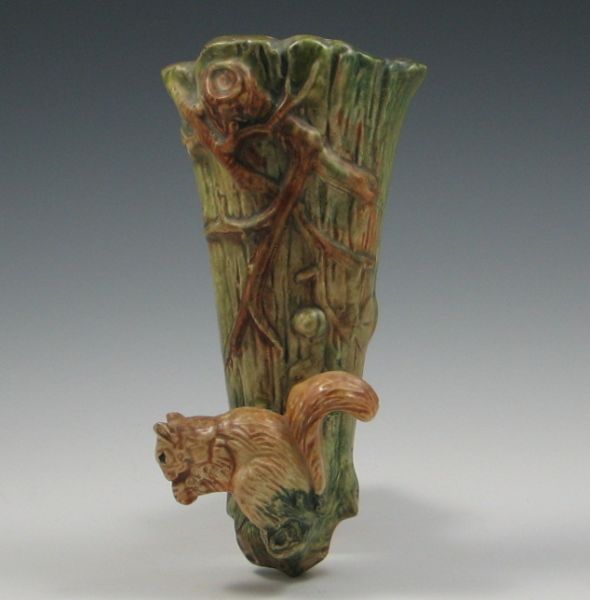 Weller Woodcraft Wall Vase unmarked