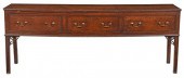WELSH INLAID OAK THREE DRAWER