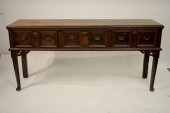 WELSH OAK DRESSER, LATE 19TH-E
