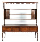 WELSH TWO-PIECE CUPBOARD 19TH