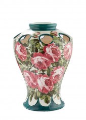 WEMYSS WARE
'CABBAGE ROSES' PA