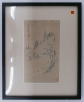 Wen Qiqiu Mountainous Landscap