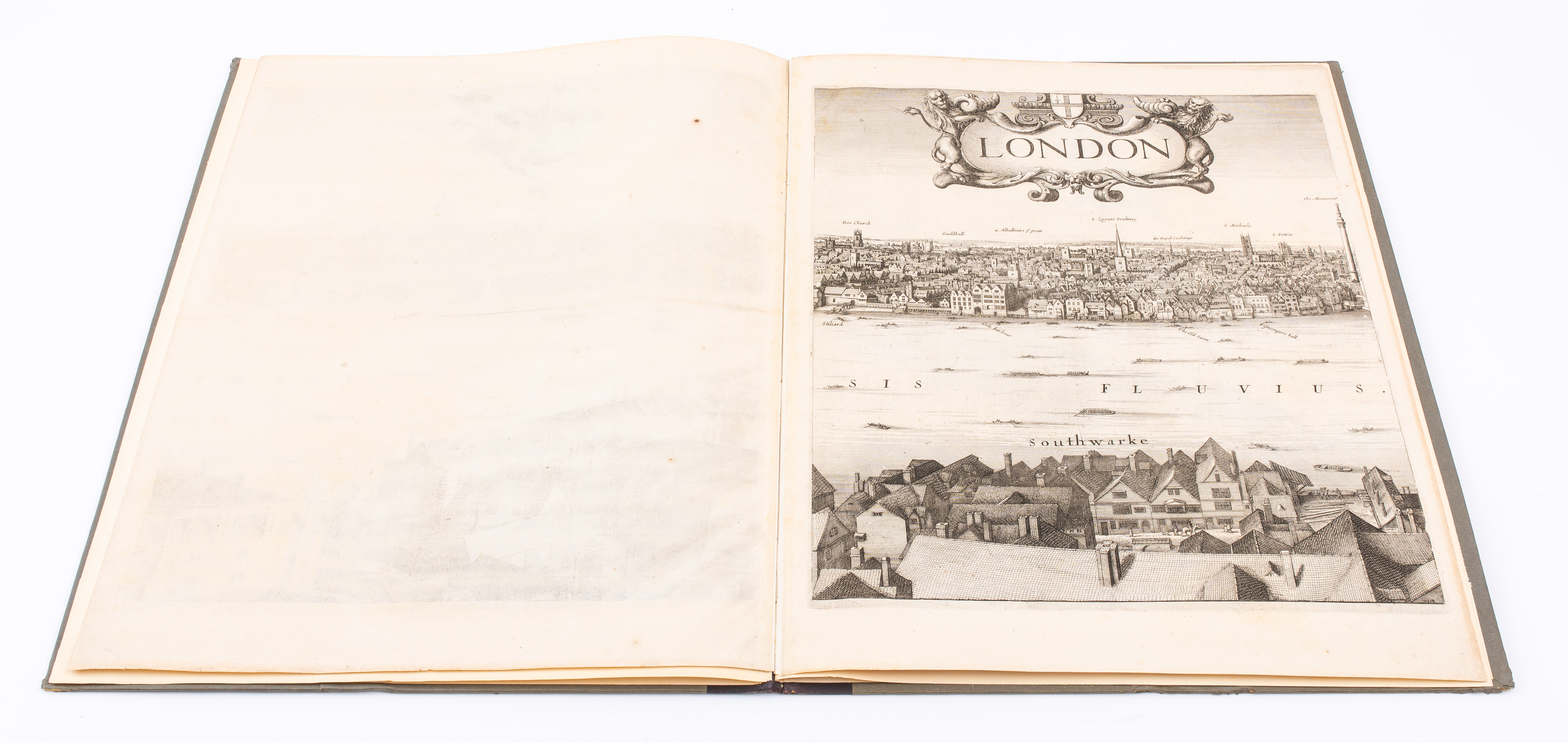 WENCESLAUS HOLLAR, BIRD'S-EYE