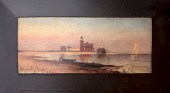 WENDELL MACY OIL ON DOOR PANEL