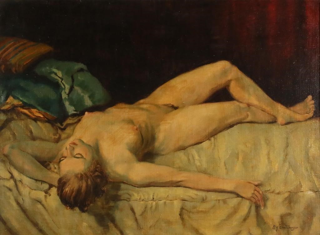 WENZEL HERMANN WENDLBERGER OIL ON