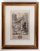 WENZEL HOLLAR. "AENEAS AND MER
