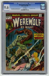Werewolf By Night #13 CGC 9.6