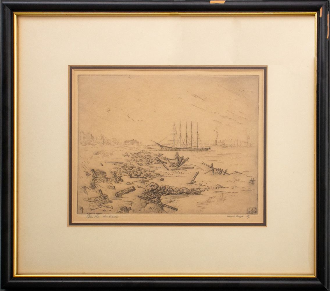 WERNER HOPPE "ON THE HUDSON"