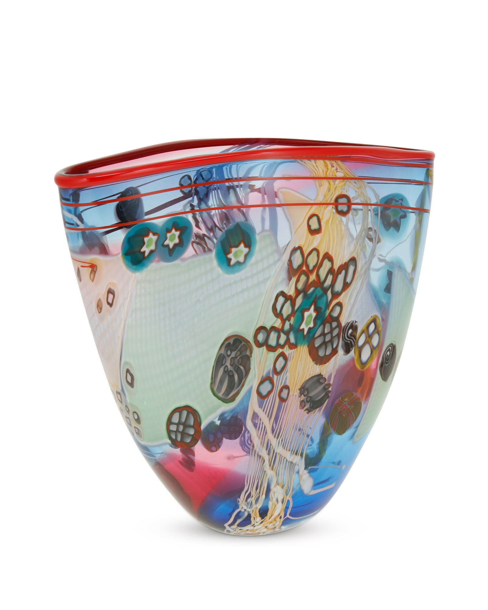WES HUNTING (B. 1958), AN ART GLASS