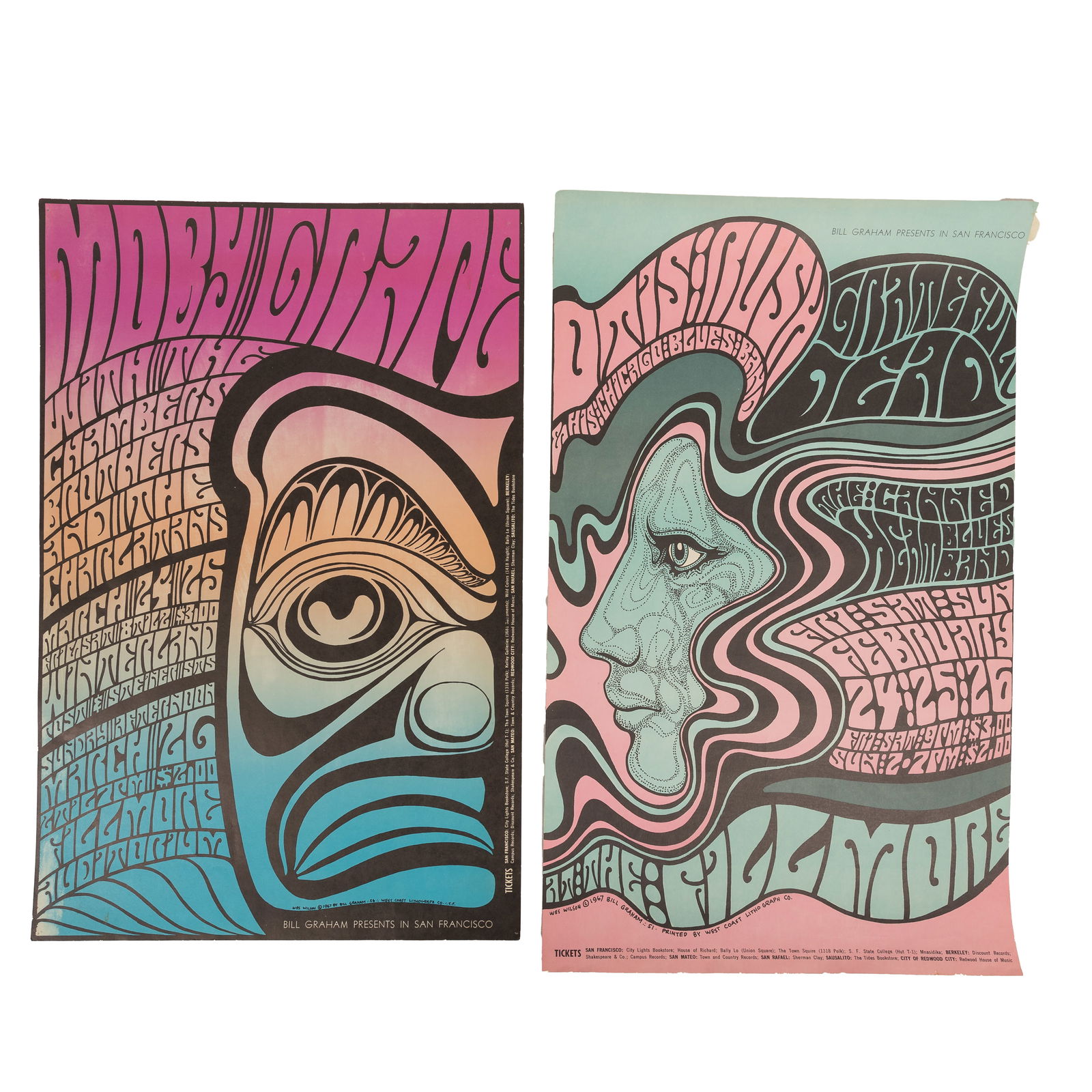 WES WILSON, BG-56, BG-51,