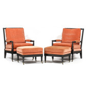 WESLEY HALL, PAIR OF BOBBIN AR