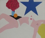 WESSELMANN Tom. Silkscreen of