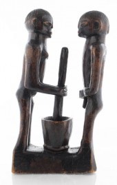 WEST AFRICAN CARVED WOOD FIGUR