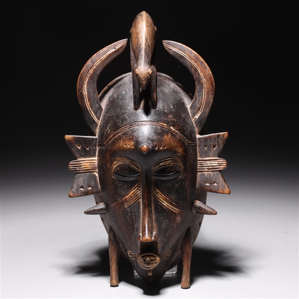 West African Senufo mask from the