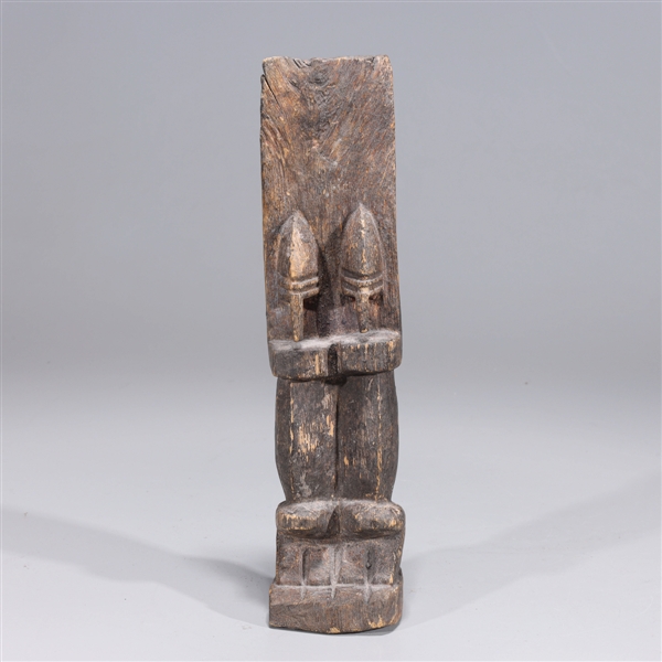 West African wooden figural
