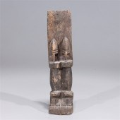 West African wooden figural ca