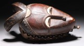 West African Yohure mask from