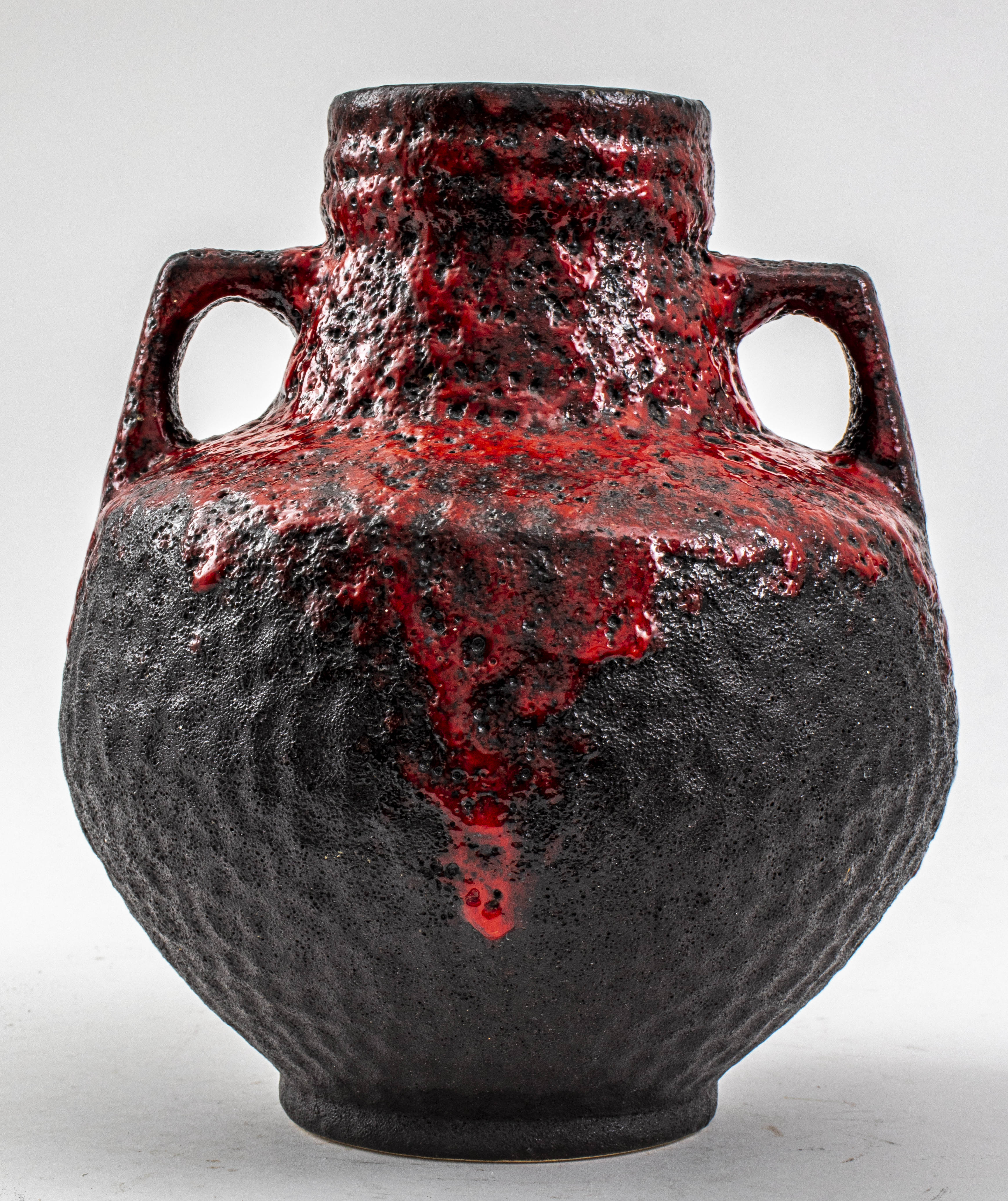 WEST GERMAN CERAMIC AMPHORA VASE
