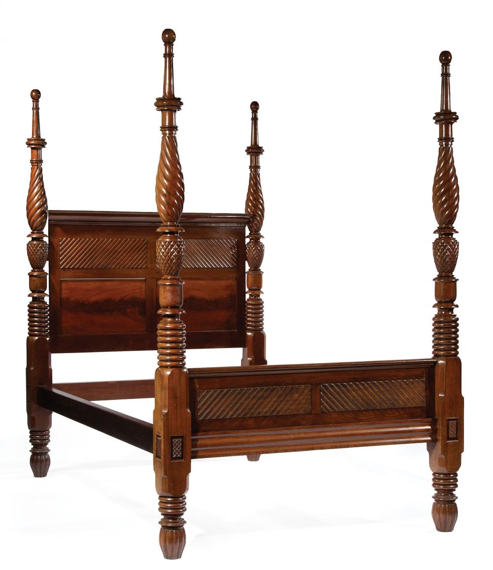 WEST INDIAN CARVED MAHOGANY