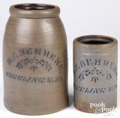 WEST VIRGINIA STONEWARE WAX SE