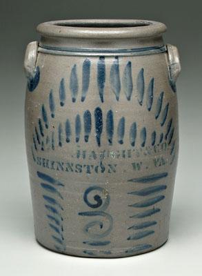 West Virginia three-gallon jar,