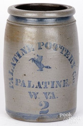 WEST VIRGINIA TWO-GALLON STONE