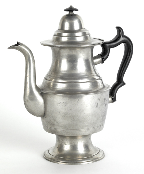Westbrook Maine pewter coffee pot
