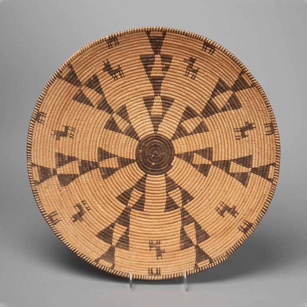 WESTERN APACHE, FIGURAL BASKET
