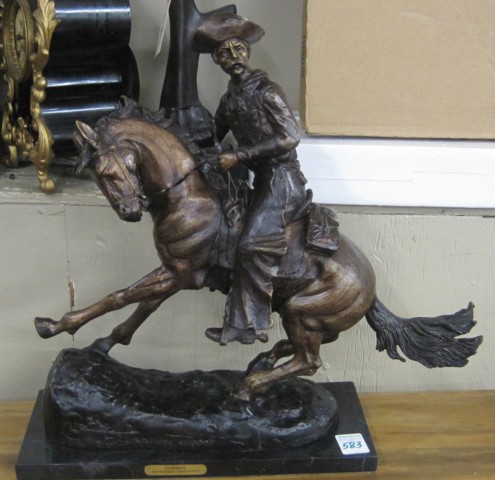 WESTERN BRONZE SCULPTURES after the