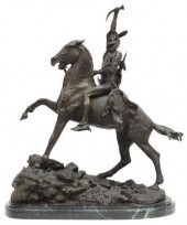 WESTERN BRONZE THE SCALP AFTER