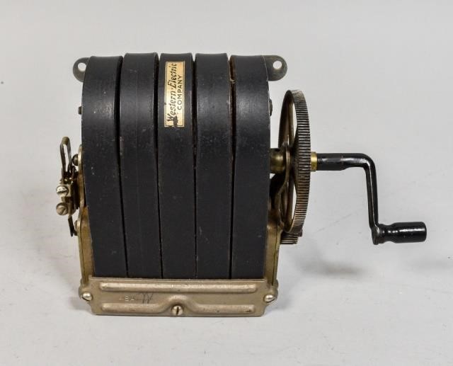WESTERN ELECTRIC MANUAL CRANK