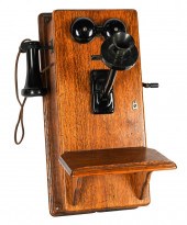 WESTERN ELECTRIC OAK TELEPHONE