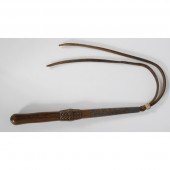 Western Inlaid Wooden Quirt tu