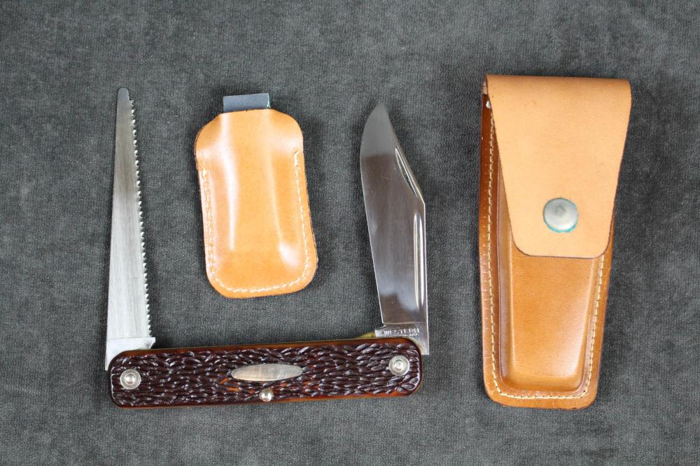 WESTERN MODEL 932K RANGER KNIFE AND