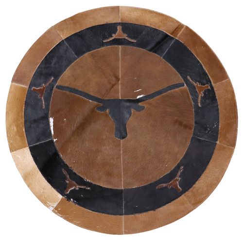 WESTERN PATCHWORK ROUND LONGHORN