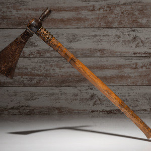 Western Plains Tacked Pipe Tomahawk