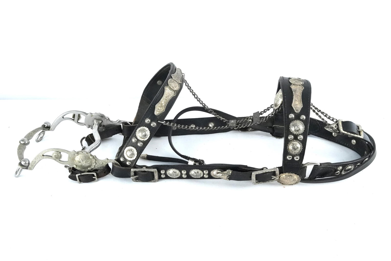 WESTERN STERLING SILVER SHOW BRIDLE