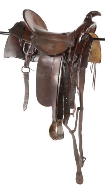 Western Style Horse Saddletooled