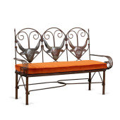WESTERN STYLE WROUGHT IRON SET