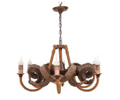 WESTERN THEMED CHANDELIER<br>W