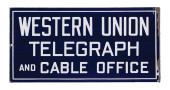 WESTERN UNION FLANGE SIGN<br>D
